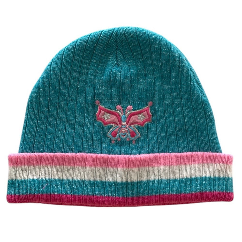 Vintage Y2K Knit Glitter Beanie